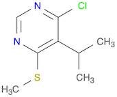 4-Chloro-5-isopropyl-6-(methylthio)pyrimidine