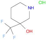 3-(trifluoromethyl)piperidin-3-olhydrochloride-T28077
