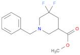 methyl1-benzyl-5,5-difluoropiperidine-3-carboxylate-M28092