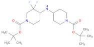 tert-butyl4-(1-(tert-butoxycarbonyl)piperidin-4-ylamino)-3,3-difluoropiperidine-1-carboxylate-B28124
