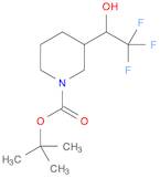 tert-butyl3-(2,2,2-trifluoro-1-hydroxyethyl)piperidine-1-carboxylate-B28322