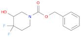 benzyl4,4-difluoro-3-hydroxypiperidine-1-carboxylate-B28614