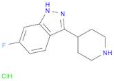 6-Fluoro-3-(piperidin-4-yl)-1H-indazolehydrochloride-F6361