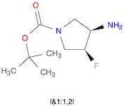 CIS-1-BOC-3-AMINO-4-FLUOROPYRROLIDINE