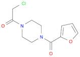 2-chloro-1-[4-(furan-2-carbonyl)piperazin-1-yl]ethan-1-one