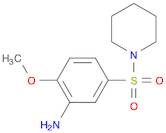 2-Methoxy-5-(piperidine-1-sulfonyl)aniline