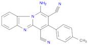 1-AMINO-3-P-TOLYL-BENZO[4,5]IMIDAZO[1,2-A]PYRIDINE-2,4-DICARBONITRILE