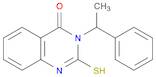 3-(1-phenylethyl)-2-sulfanyl-3,4-dihydroquinazolin-4-one