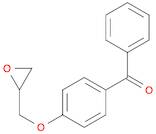2-(4-benzoylphenoxymethyl)oxirane