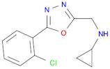 N-{[5-(2-chlorophenyl)-1,3,4-oxadiazol-2-yl]methyl}cyclopropanamine