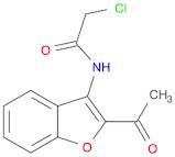 N-(2-acetyl-1-benzofuran-3-yl)-2-chloroacetamide