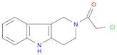 2-chloro-1-{1H,2H,3H,4H,5H-pyrido[4,3-b]indol-2-yl}ethan-1-one