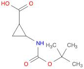 2-{[(tert-butoxy)carbonyl]amino}cyclopropane-1-carboxylic acid, Mixture of diastereomers