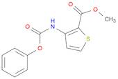 methyl 3-[(phenoxycarbonyl)amino]thiophene-2-carboxylate