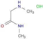 Acetamide, N-methyl-2-(methylamino)-, monohydrochloride