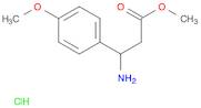 methyl 3-amino-3-(4-methoxyphenyl)propanoate hydrochloride