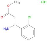 methyl 3-amino-3-(2-chlorophenyl)propanoate hydrochloride