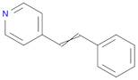 4-(2-phenylethenyl)pyridine, E