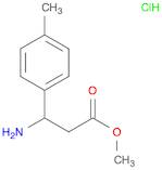 methyl 3-amino-3-(4-methylphenyl)propanoate hydrochloride