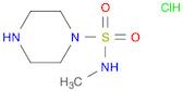 N-methylpiperazine-1-sulfonamide hydrochloride