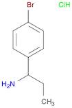 1-(4-bromophenyl)propan-1-amine hydrochloride