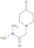 N,N-dimethyl-2-(4-oxopiperidin-1-yl)acetamide