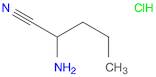 2-aminopentanenitrile hydrochloride