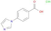 4-(1H-imidazol-1-yl)benzoic acid hydrochloride