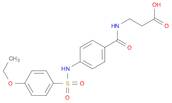 3-(4-(4-Ethoxyphenylsulfonamido)benz amido)propanoic acid