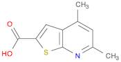 4,6-dimethylthieno[2,3-b]pyridine-2-carboxylic acid