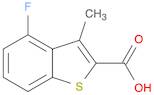 4-fluoro-3-methyl-1-benzothiophene-2-carboxylic acid
