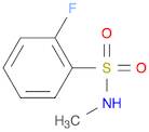 2-fluoro-N-methylbenzene-1-sulfonamide