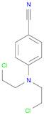 4-[bis(2-chloroethyl)amino]benzonitrile