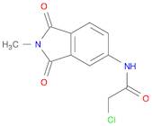 2-chloro-N-(2-methyl-1,3-dioxo-2,3-dihydro-1H-isoindol-5-yl)acetamide