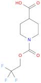 1-[(2,2,2-trifluoroethoxy)carbonyl]piperidine-4-carboxylic acid