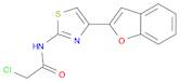 N-[4-(1-benzofuran-2-yl)-1,3-thiazol-2-yl]-2-chloroacetamide