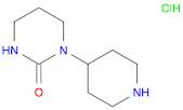 1-(piperidin-4-yl)-1,3-diazinan-2-one hydrochloride