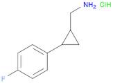 [2-(4-fluorophenyl)cyclopropyl]methanamine hydrochloride