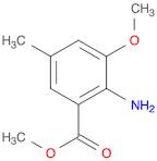 methyl 2-amino-3-methoxy-5-methylbenzoate