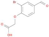 2-(2-bromo-4-formylphenoxy)acetic acid