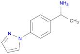 1-[4-(1H-pyrazol-1-yl)phenyl]ethan-1-amine
