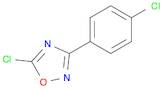 5-chloro-3-(4-chlorophenyl)-1,2,4-oxadiazole