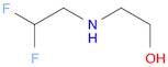 2-[(2,2-difluoroethyl)amino]ethan-1-ol