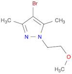 4-bromo-1-(2-methoxyethyl)-3,5-dimethyl-1H-pyrazole