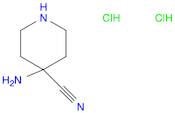 4-aminopiperidine-4-carbonitrile dihydrochloride