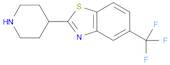 2-(piperidin-4-yl)-5-(trifluoromethyl)-1,3-benzothiazole