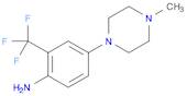 4-(4-methylpiperazin-1-yl)-2-(trifluoromethyl)aniline