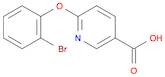 6-(2-Bromophenoxy)-3-pyridinecarboxylic acid