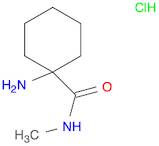 1-amino-N-methylcyclohexane-1-carboxamide hydrochloride