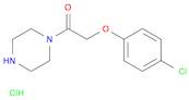 2-(4-chlorophenoxy)-1-(piperazin-1-yl)ethan-1-one hydrochloride